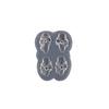 Bowknot Nail Carving Decor Heart Fingernail Love Ornament Stamping  Stencil