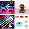 Brightly Colored Led Dog Collar Rechargeable Light-up Neckband For All Size Dogs
