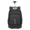 Unisex 18 Inch Wheeled Rolling Backpack for Students Travel Durable Luggage Bag