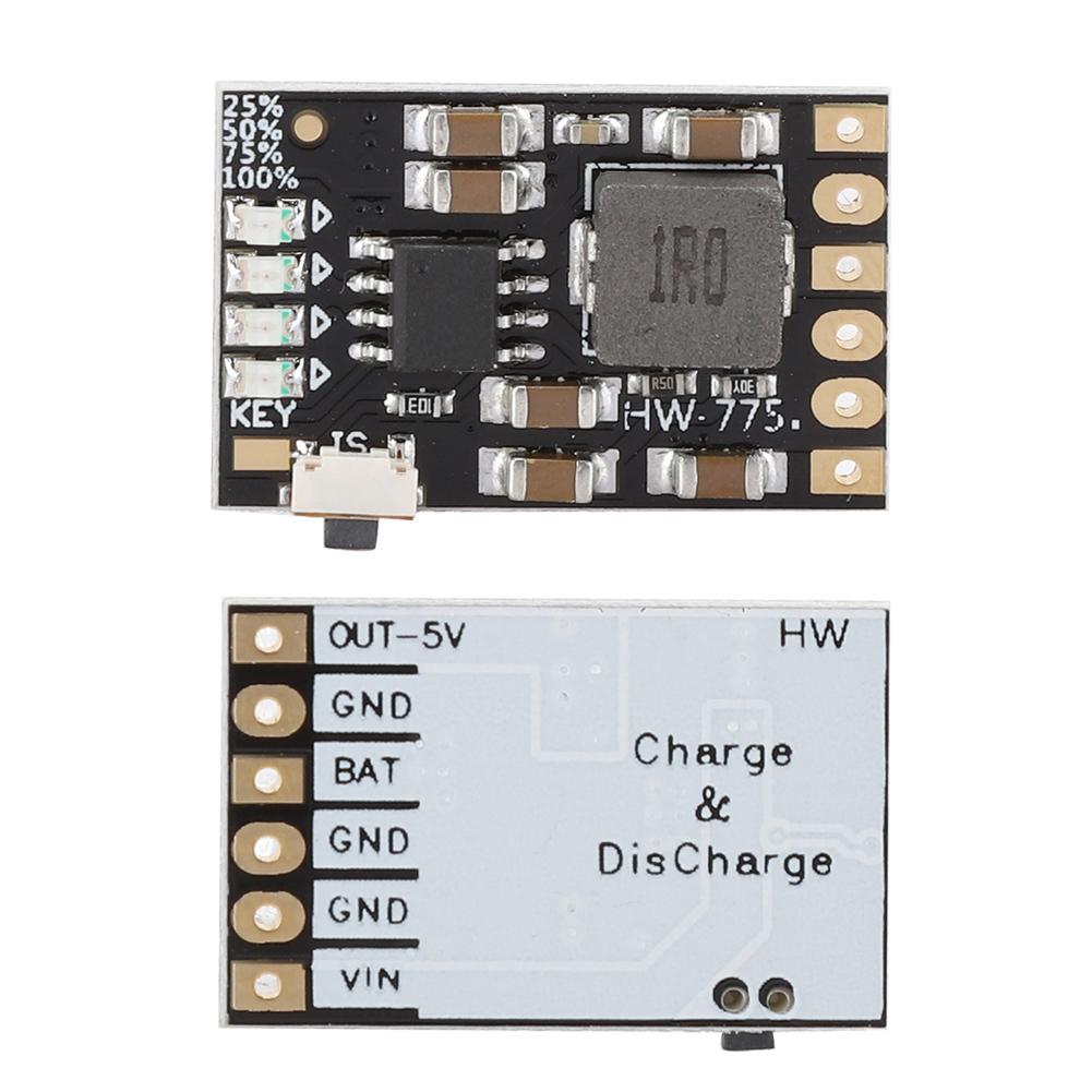 5pcs 2A 5V Lipo Battery Module Power Supply Mini Charging Board Boost Protection