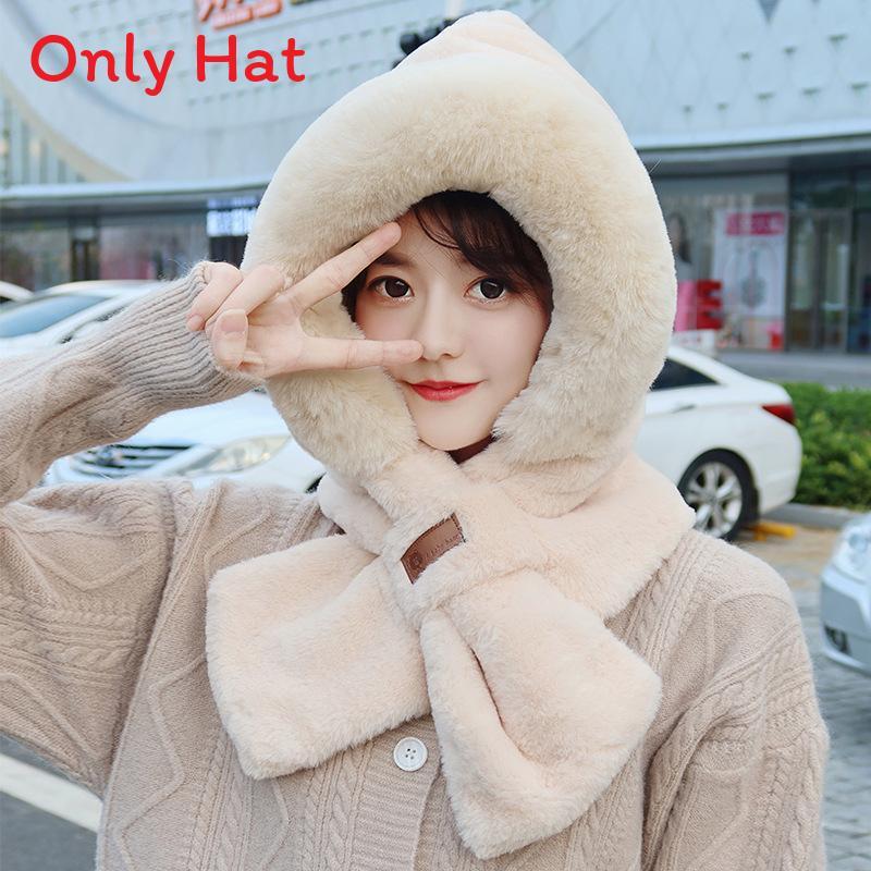 Fleece Hat And Scarf Combo For Women Windproof And Insulated Winter Wear