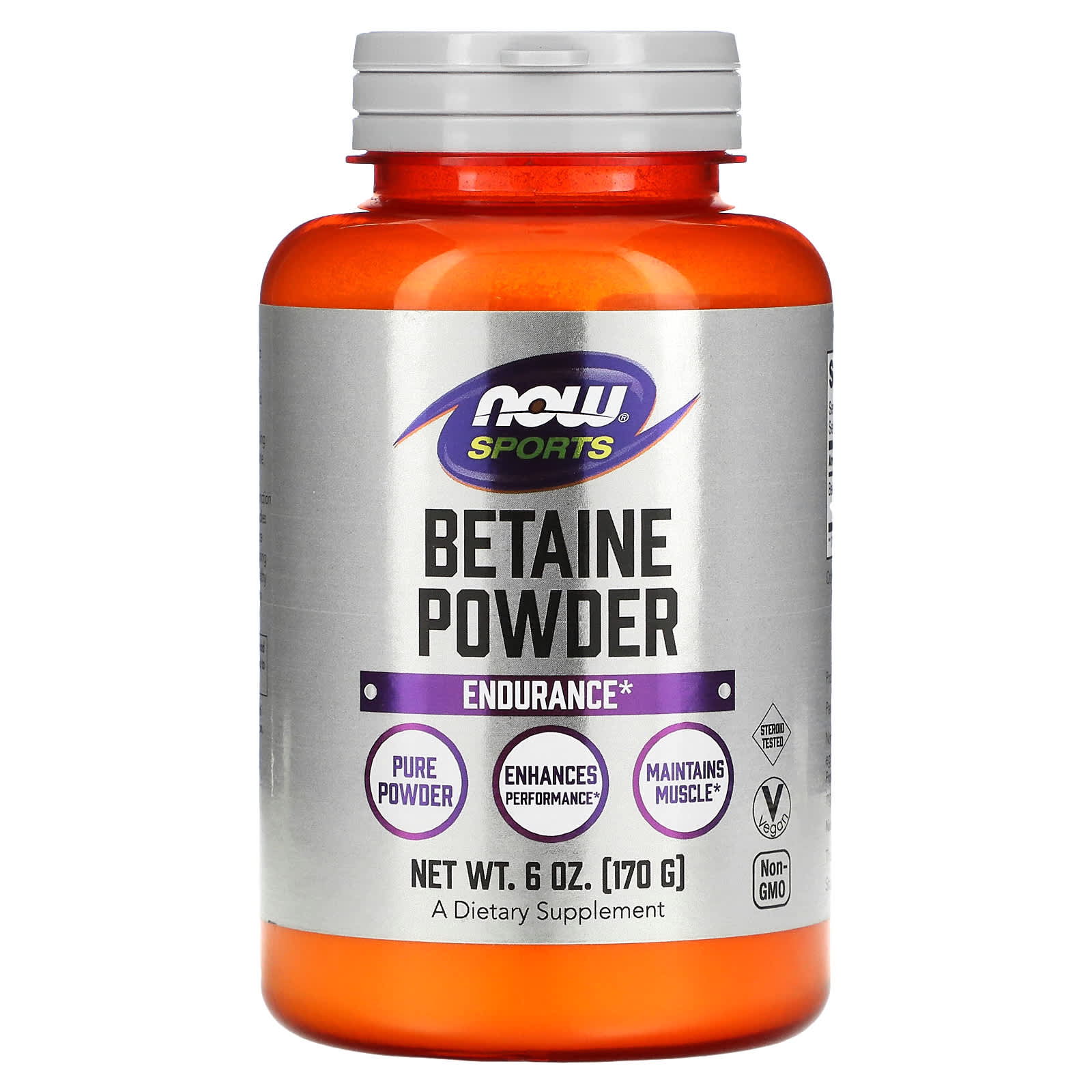 

NOW Foods, Sports, Betaine Powder, 6 oz (170 g)