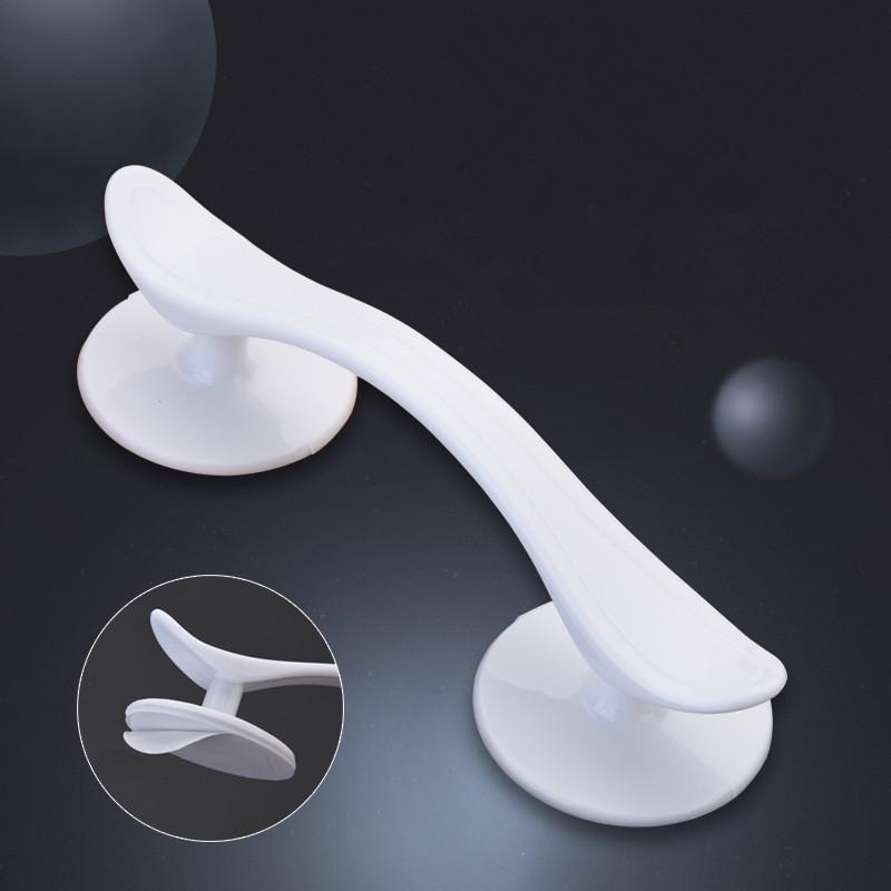 Türgriff Knopf Küchenschrank Griffe Selbstklebende Türen Zieht Paste Bohren Freihandgriff Schrank Schublade Kleiderschrank Möbel