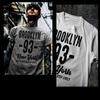 Brooklyn T-Shirt BK New York NYC Brooklyn 1993 zügig vorwärts U-Bahn Zug Zitat