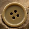 10PCS Zinc Alloy Buttons 4-Holes Buttons Black/Gold Fashion Round Zippers Leisure Clothes Shirt Overcoat Buttons