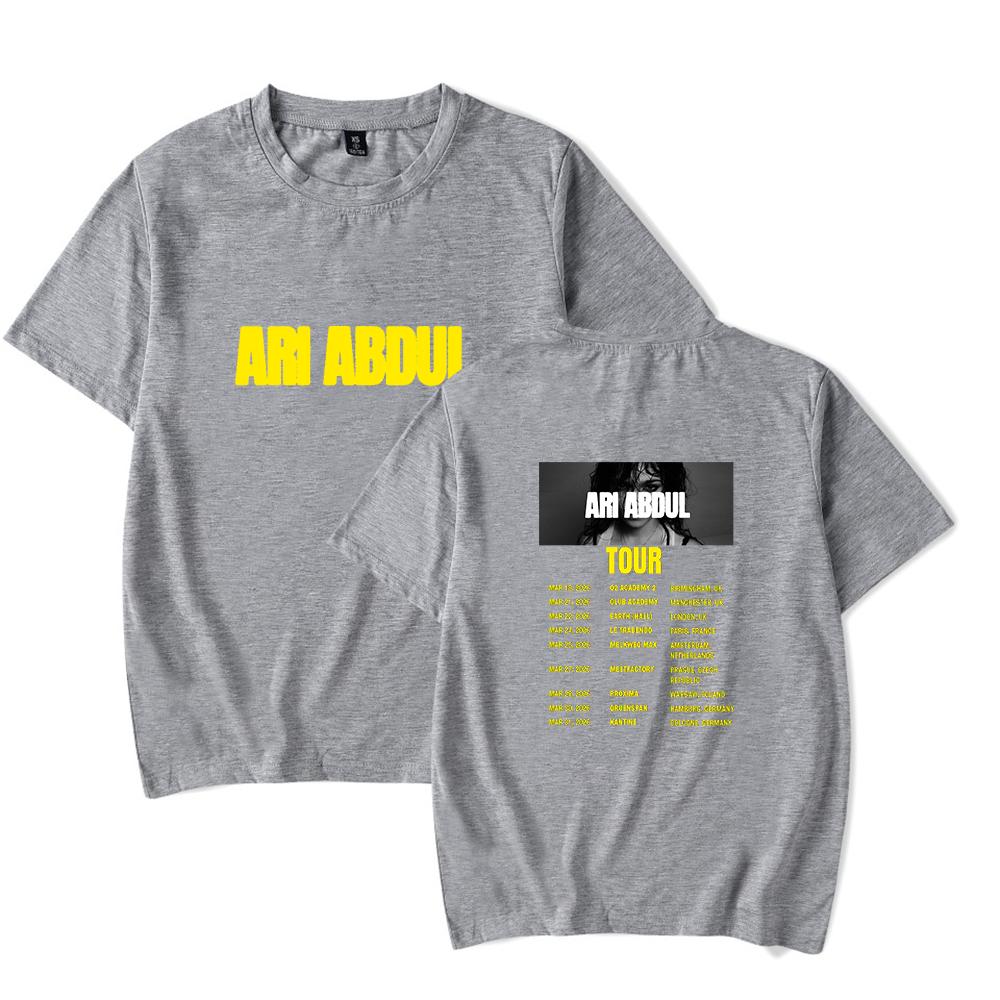 

Ari Abdul Merch Tshirt 2026 Change tour Merch Cool Print Tops for Unisex and Women Streetwear 4XL