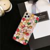 Iphone17Promax Case Is Suitable For Apple 16 Rhinestones 14 Love 14 Dazzling Colors 11 Pro High-End