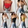 Stylish Women's Striped Crop Top Bustier With Soft And Breathable Fabric For Summer