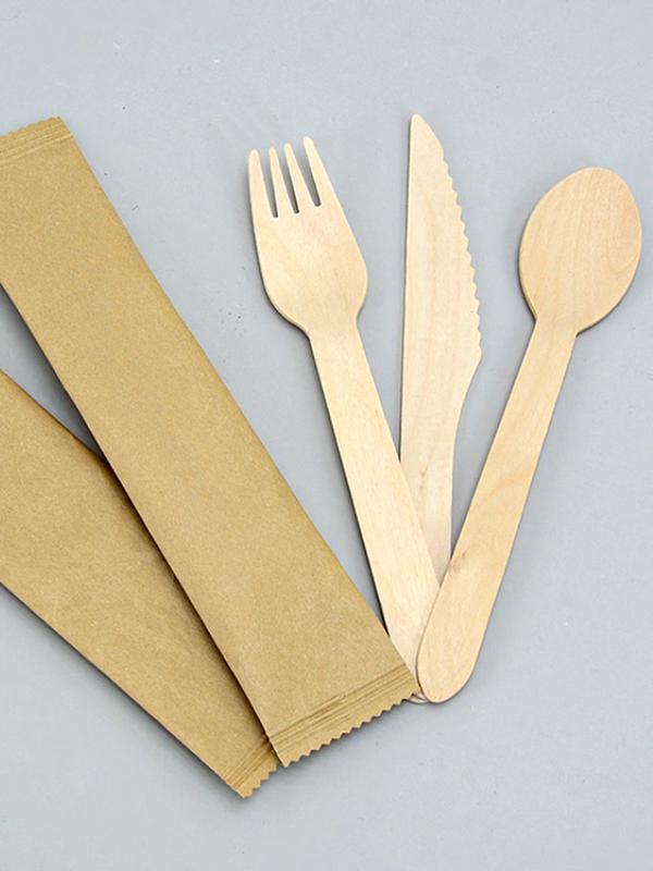 Biodegradable Disposable Wooden Ice Cream Spoons