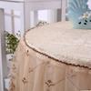 Spitze Spitzenstoff für den Heimgebrauch Vollständig umwickelt Runder Couchtisch Wohnzimmer Runde Abdecktuch Kissenbezug Tischdecke