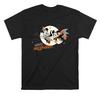 Mickey Minnie Halloween Ghost Spooky Season Black Tshirt