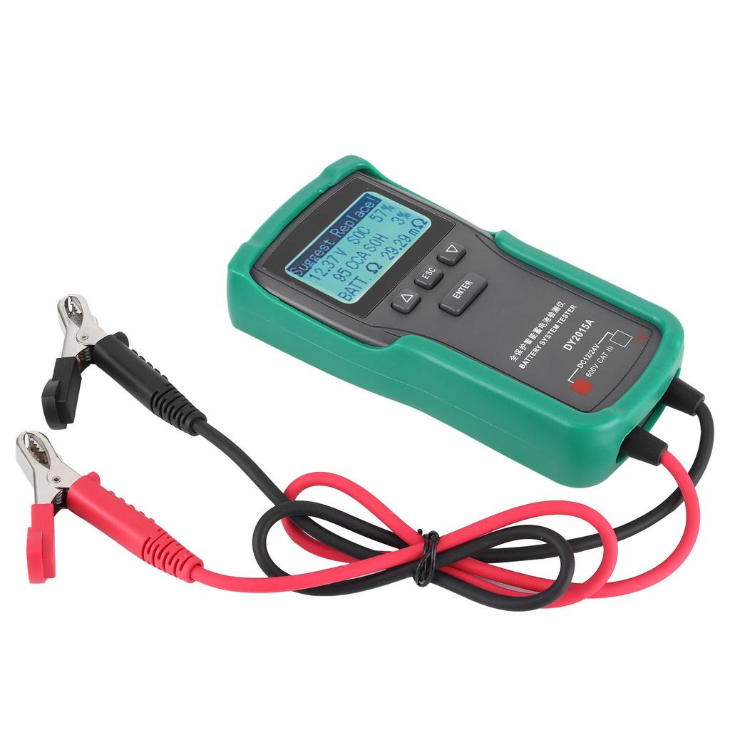 12V?24V Car Battery Tester Tool Voltage Load Test Digital Battery Capacity Checker Electrical
