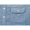 Palace Washed Drop Shoulder Corduroy Shirt Unisex Tops Dusty-Blue P21SHT031