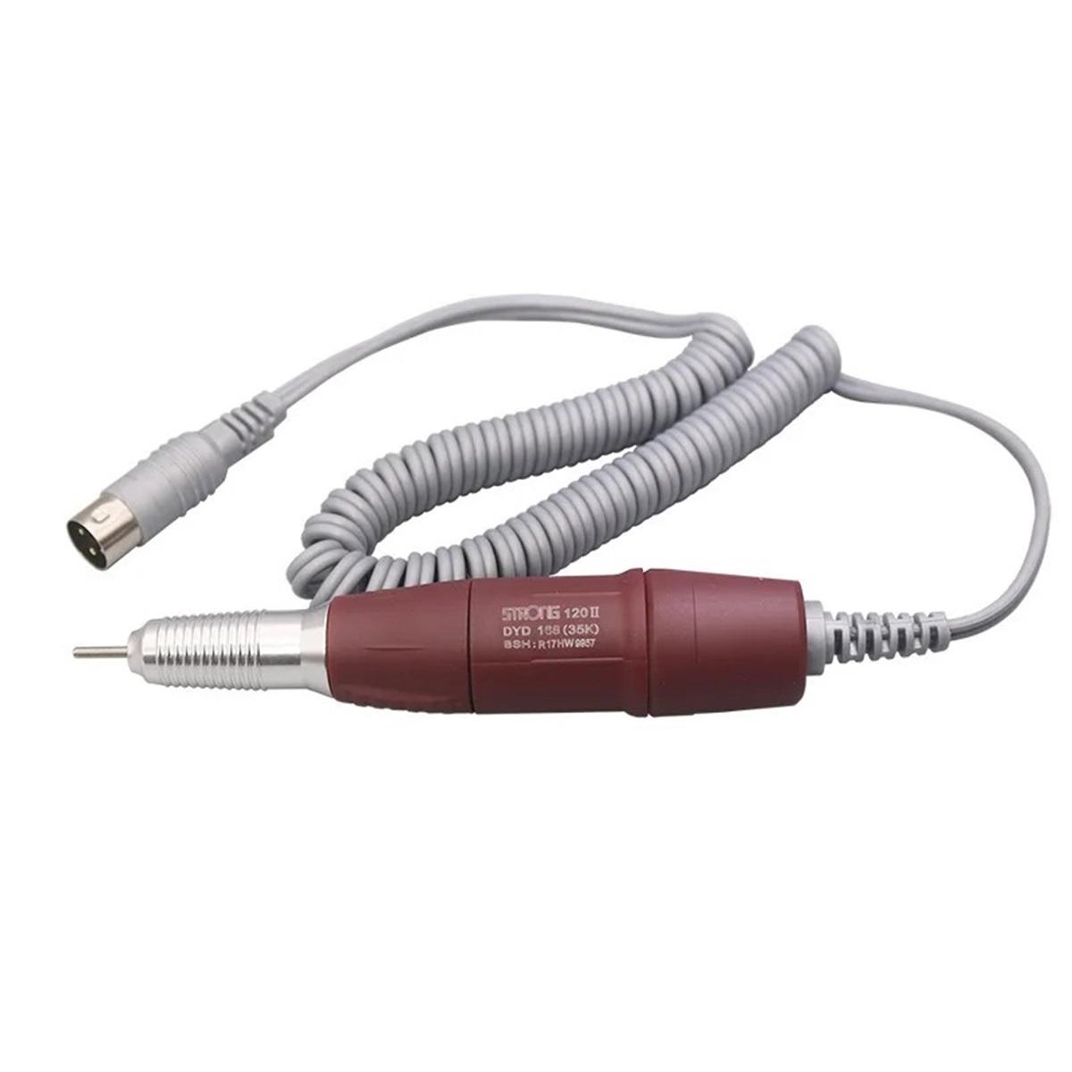Strong 120II Micromotor Handpiece For Strong 207 210 Control Box Electric Nail Drill Polish Manicure Kit Nail Art Equipment 1pcs handle only(2.3.5mm))