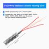 220V Soldering Station Heating Element Ceramic Heating Core Heater For 858 858D 878 8586 898D Heat