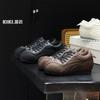 Inner height increase American retro Forrest Gump shoes 2025 summer new thick-soled ugly cute big head shoes leather casual sports shoes