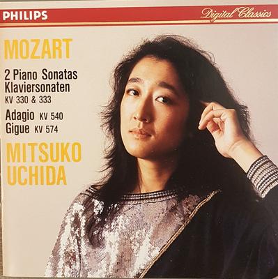 CD MOZART - Mozart: 2 Sonates pour piano - Klavierso 4126162 Philips 1985 Non Japon Classique Occasion
