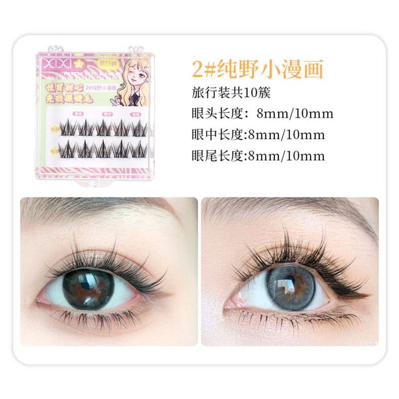 xixi - Glue-free False Eyelashes - 3 Types