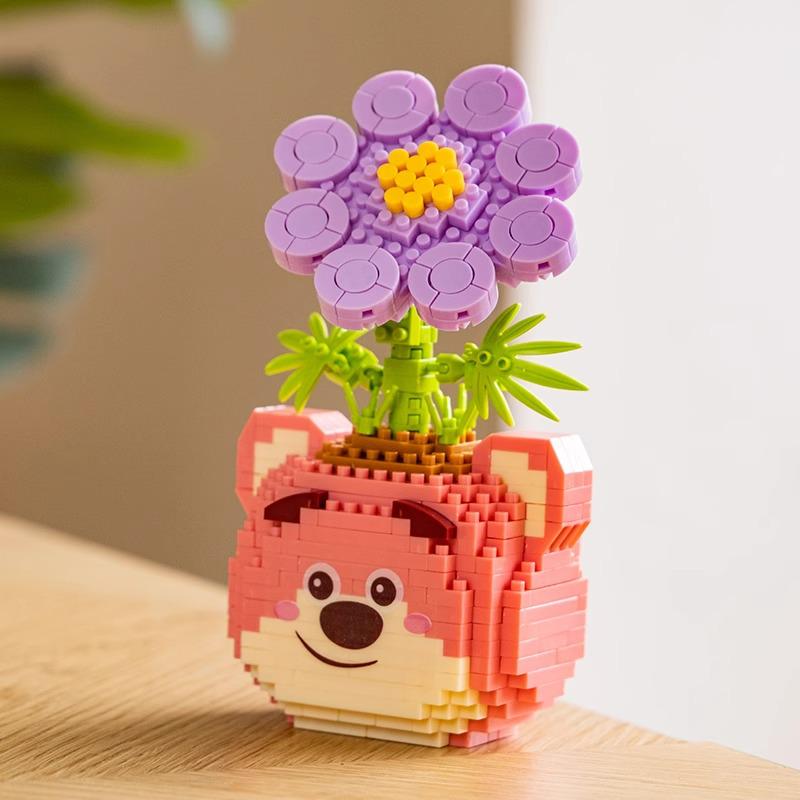 Compatible Lego Micro Cartoon Figurine Building Block - Educational Toy for Kids