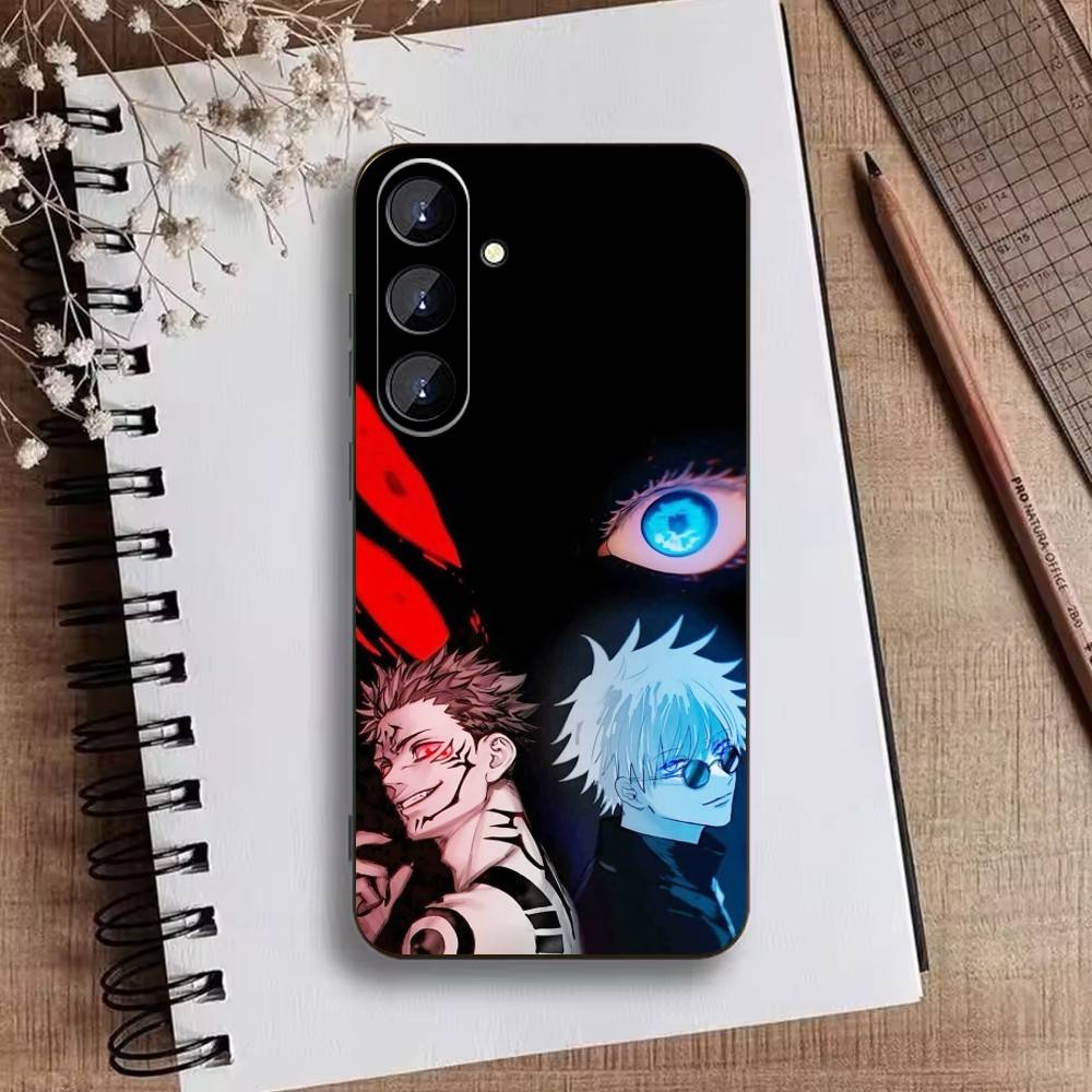 

Jujut-su I-Ichiji L-Kaisen Phone Case For Samsung Galaxy A73,A21s,A22,A31,A52,A53,A71,A41Soft Black Shell Samsung a70