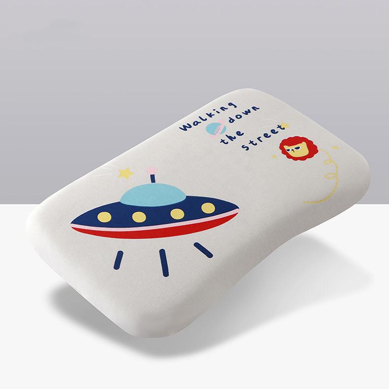 Cartoon Memory Foam Baby Pillow - Washable, Slow Rebound Neck Support for Kids