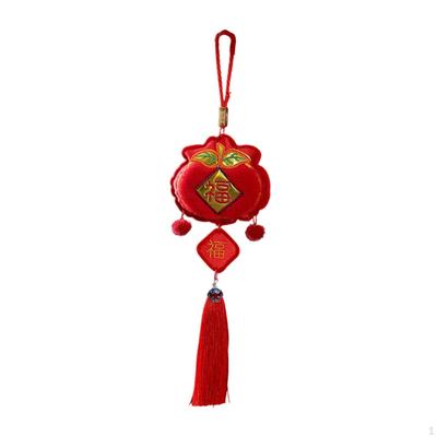 Chinesische Jahresdekoration Hängender Anhänger mit Quasten Fengshui des Schlangen Hängeornaments