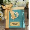 Spersonalizowany aksamitny zestaw upominkowy z Koranu Tasbeeh | Pudełko z Koranem | Islamski prezent na baby shower | Prezent z okazji ukończenia szkoły | Prezent muzułmański | Prezent do domu