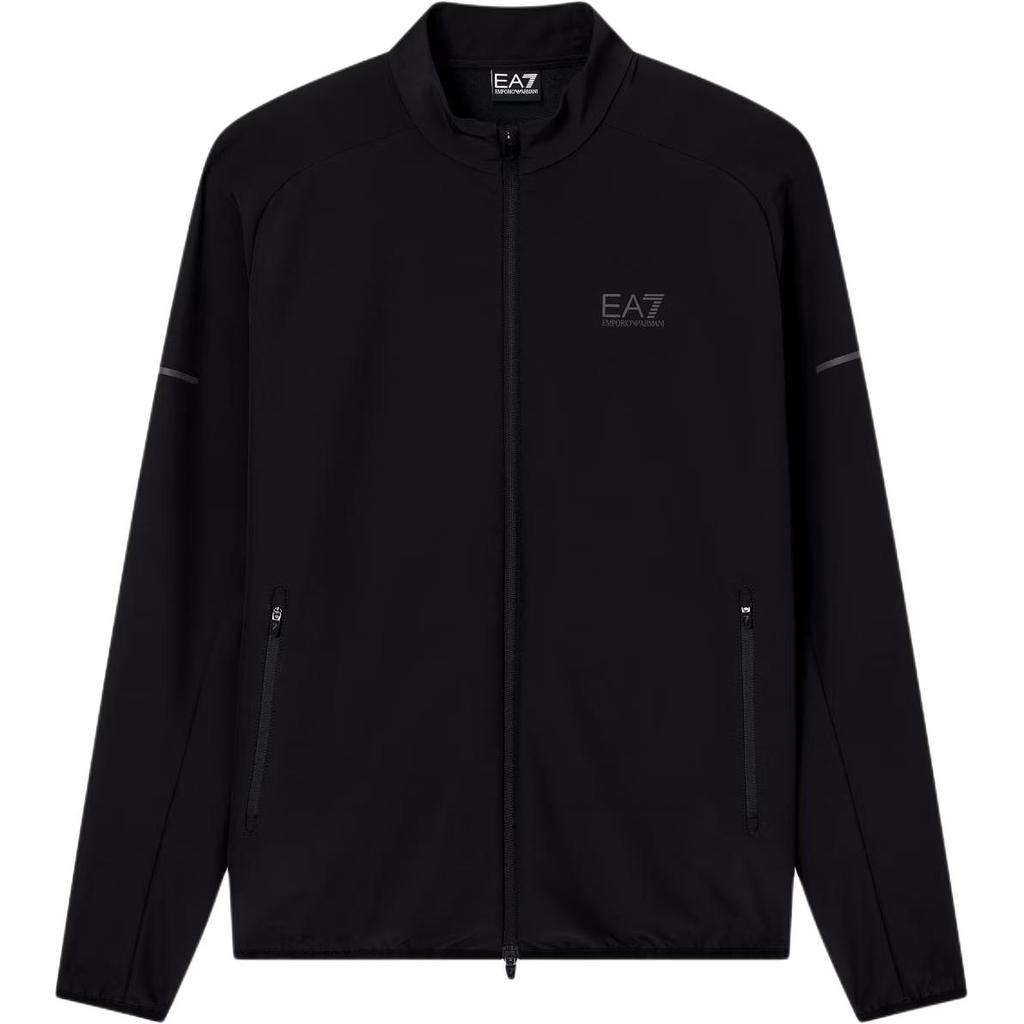 Emporio Armani EA7 High Breathability Stand Collar Reflective Zip Sports Jacket Men Jackets 7M000638-AF16826-UC001