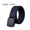 Men Belt Jeans Belts Adjustable Belt Men Outdoor Travel Waist Belt with Plastic Buckle for Pants Soft Nylon Sports Accessories