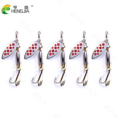 5τμχ Δολώματα Ψαρέματος Spoon Spinner Bait Lure 7.8CM-8.1G-#6 Μεταλλικά Δολώματα Spinnerbait Δόλωμα Τεχνητό Δόλωμα Εξοπλισμός