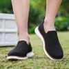 Breathable Mesh Men's Loafers Retro Style Slip-ons Men Anti-slip Casual Sports Shoes Elastic Walking Shoes Big Size