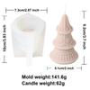 2025 Christmas tree candle silicone mold embossed pattern cone Christmas tree mould Christmas gift lace Santa tree resin molds