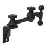 1.5inch Marine Laptop Mount Aluminum Alloy Swing Arm and Ball Universal Laptop Desk Mount for Low Profile Mounting