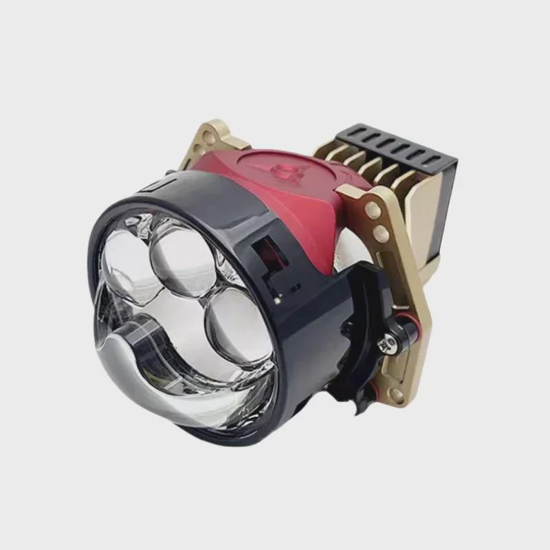 Tri-Light Laser LED Lens Headlight H7H4 Conversion Kit