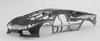 Aoshima Bunka Kyozai Model Series 2011 Lamborghini Aventador Gunmetal Painted Plastic Model Kit Co., Ltd. (AOSHIMA) 1/24 Pre-painted 01-B