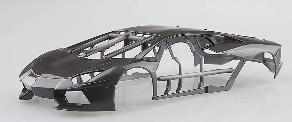 Aoshima Bunka Kyozai Model Series 2011 Lamborghini Aventador Gunmetal Painted Plastic Model Kit Co., Ltd. (AOSHIMA) 1/24 Pre-painted 01-B