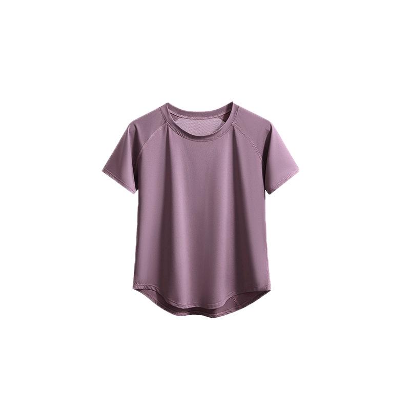 

Plus Size Breathable Fitness Set for Chubby Girls: Quick-Drying Running, Cycling, Pilates & Yoga Top S [80-90 lbs]