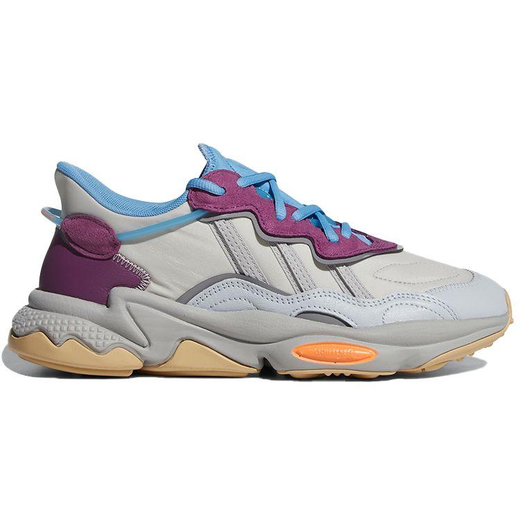 Adidas Originals Ozweego Series Fabric Synthetic Leather Slip Resistant Shock Absorbing Durable Breathable Low Top Sports Casual Shoes FX6107