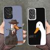 Funny Cartoon Goose Game Soft Phone Case for Samsung A17 A16 A15 A14 A13 A57 A56 A55 A54 A53 A37 A36 A35 A34 A33 A26 A25 A24 A23