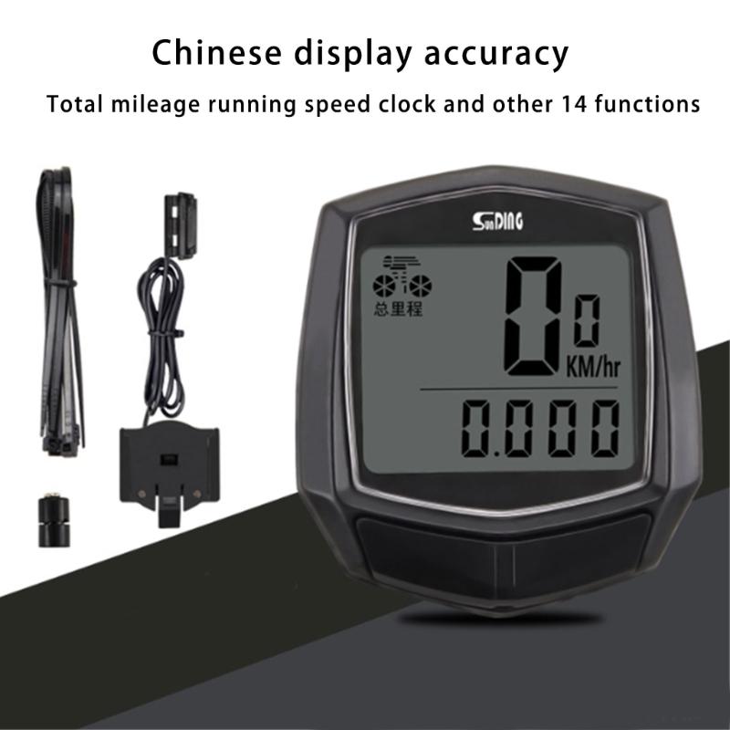 Speed Counter Code Table Bike Ride Speedometers Odometers Cycling Speed Counter for Durability Cycling Accessory