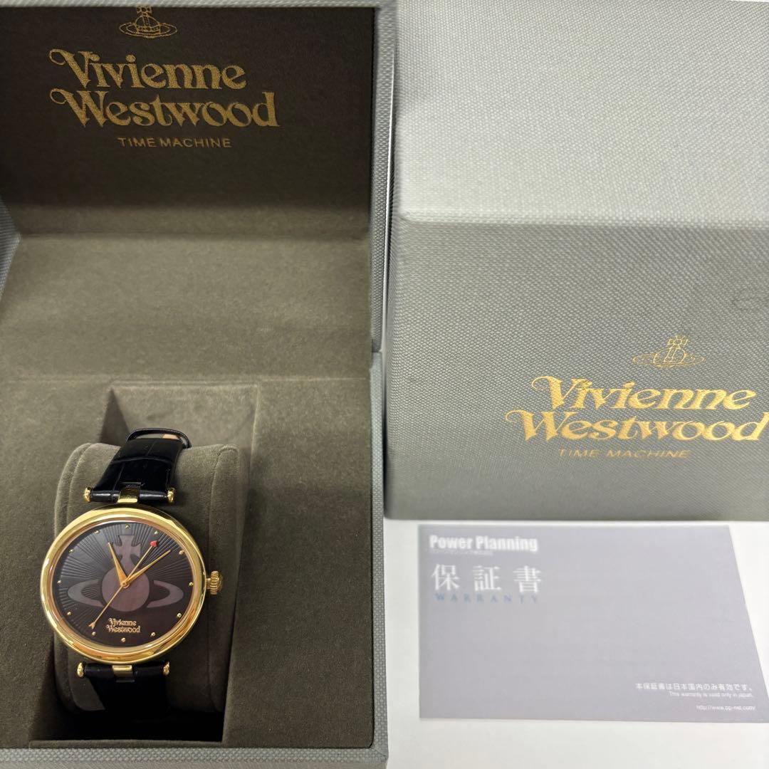Used [Warranty included] Vivienne Westwood Ladies Watch Leather