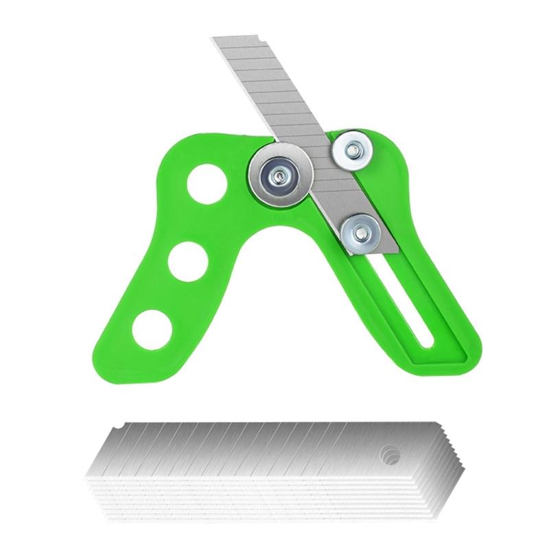 Professional Manual Edge Trimmer Veneer Cutting Tool with Retractable Blade for Precise Woodworking and Furniture Making