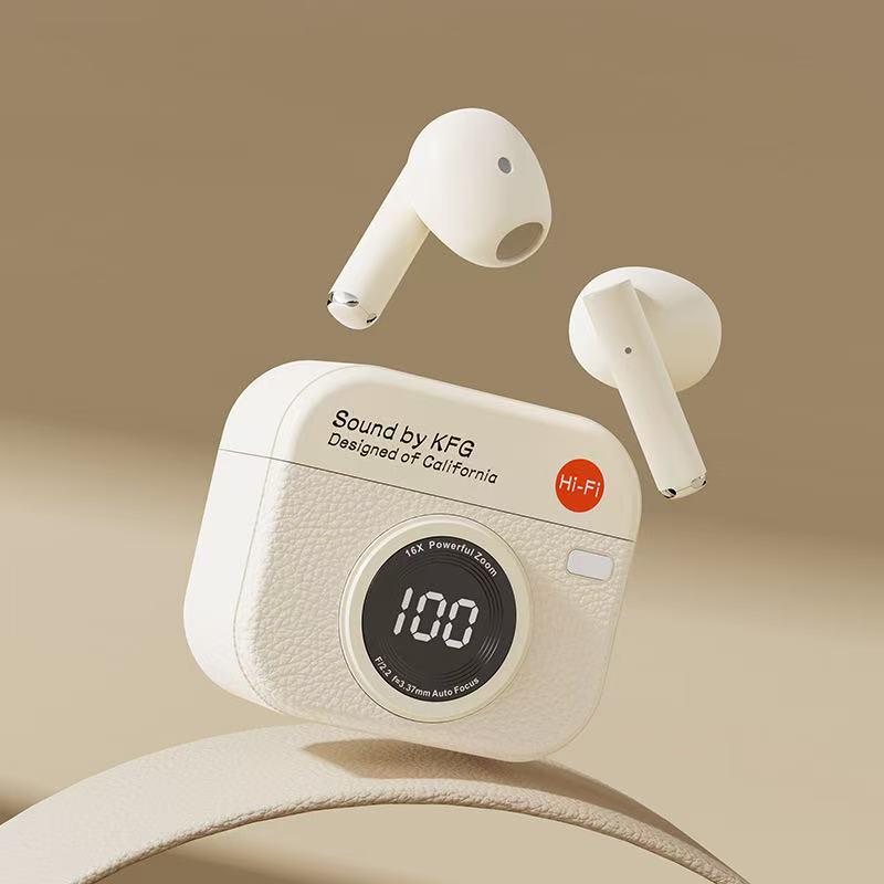 2025 Bluetooth In-Ear X55 Sleep Earbuds - True Wireless with Power Display 