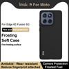 Für Moto Edge 60 Fusion 5G Handyhülle IMAK UC-3 Matte Weiche Hülle