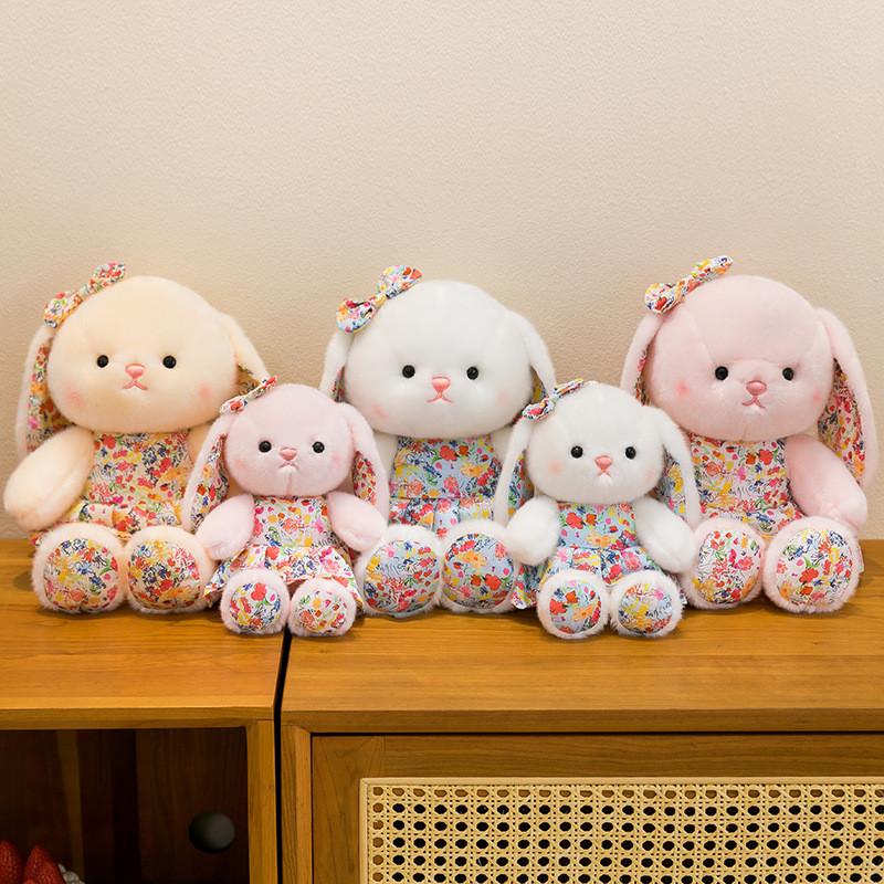 Soft Bunny Plush Doll With Long Ears For Kids Room Decoration And Comfort