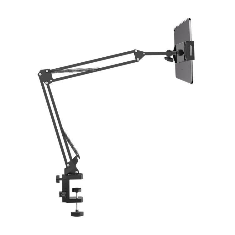 מחזיק אוניברסלי מתכוונן לטאבלט וטלפון לשימוש במיטה או בשולחן