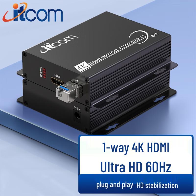

ITCOM 4K UHD HDMI Fiber Optic Extender
