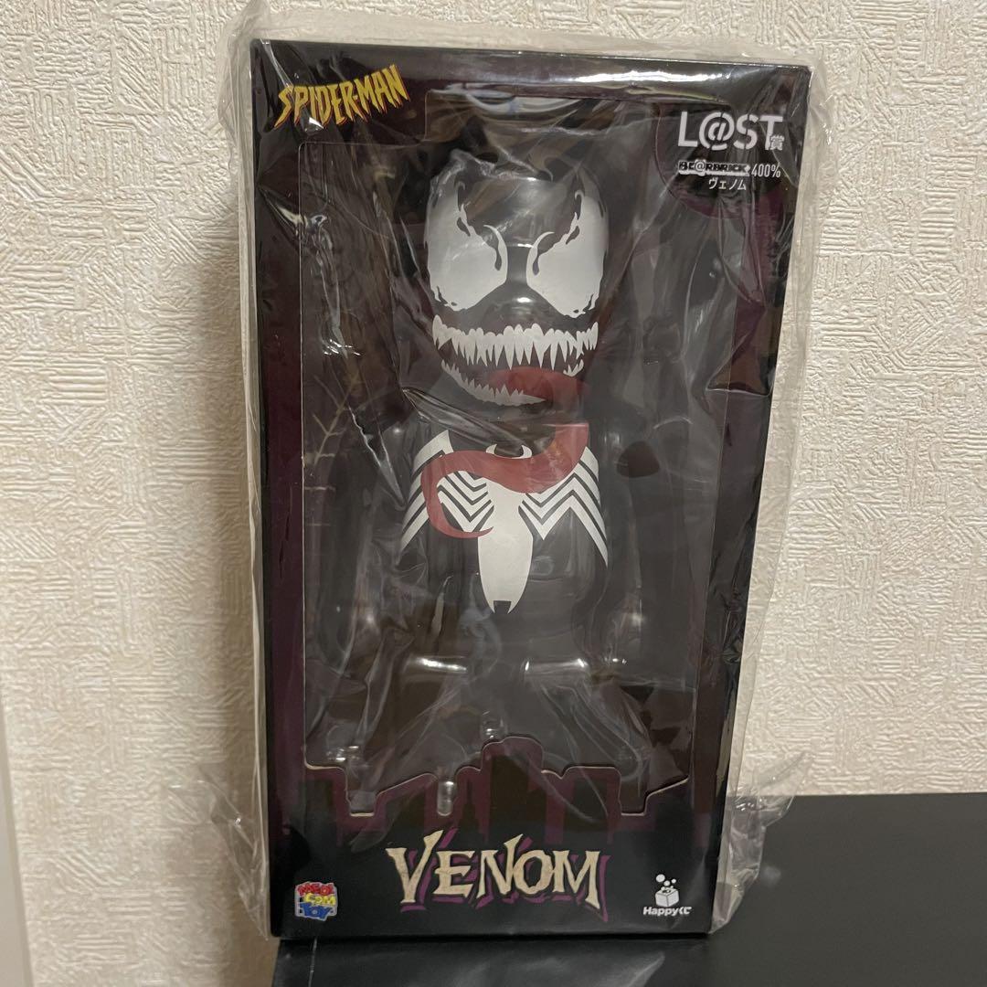 

[Б/У] BE@RBRICK 400% ВЕНОМ Человек-паук Последний приз Веном