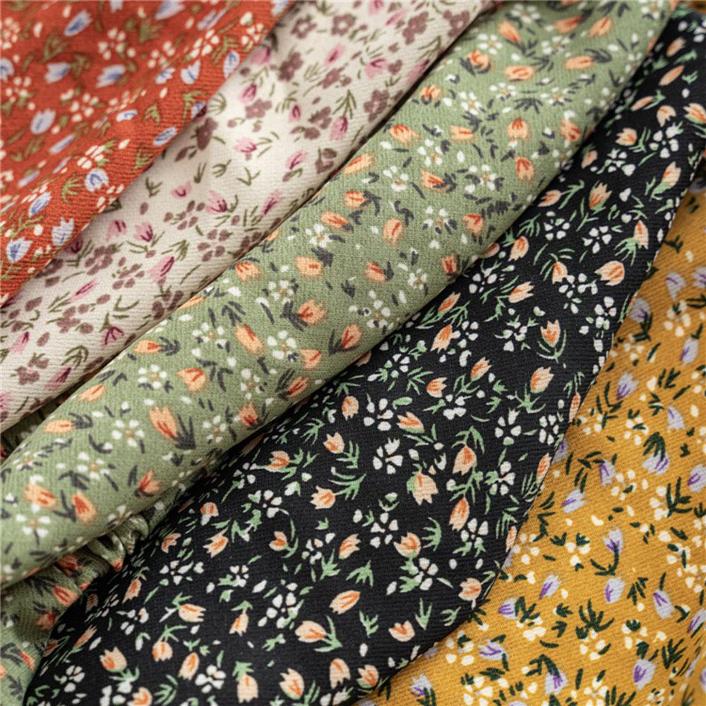 Europe and America Women Floral Turban Elastic headband Hair accessories Triangle hair headband