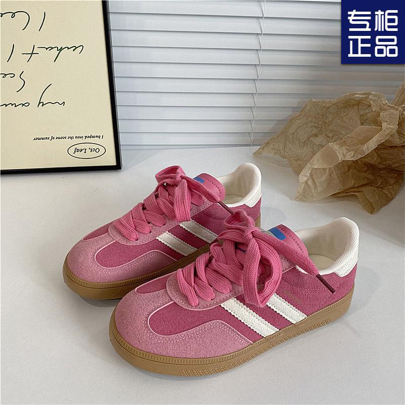 Niche retro German training shoes women's summer new student versatile casual board shoes ins